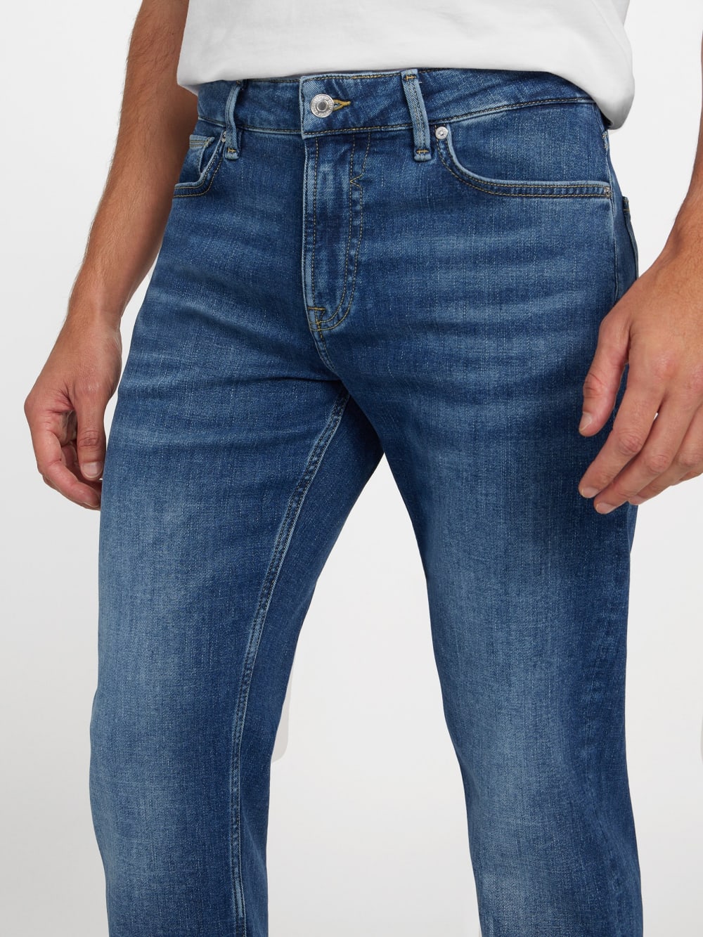 Eco Angels Slim-Fit Straight Jeans - Guess