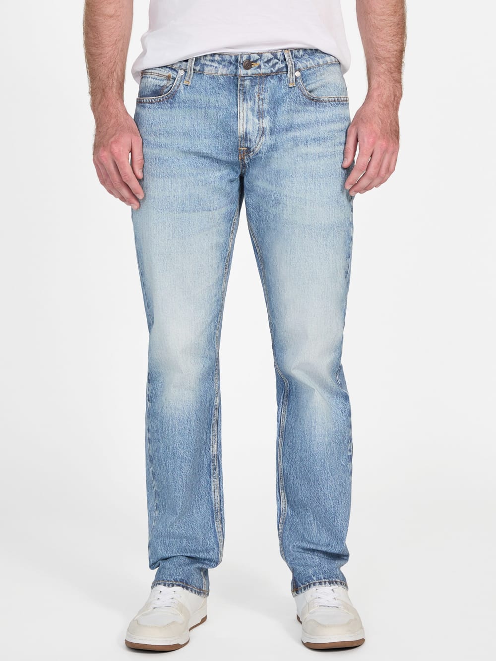 Eco Angels Slim-Fit Straight Jeans - Guess