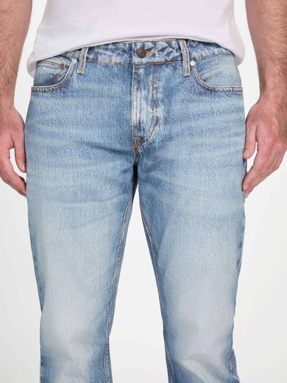 Eco Angels Slim-Fit Straight Jeans - Guess