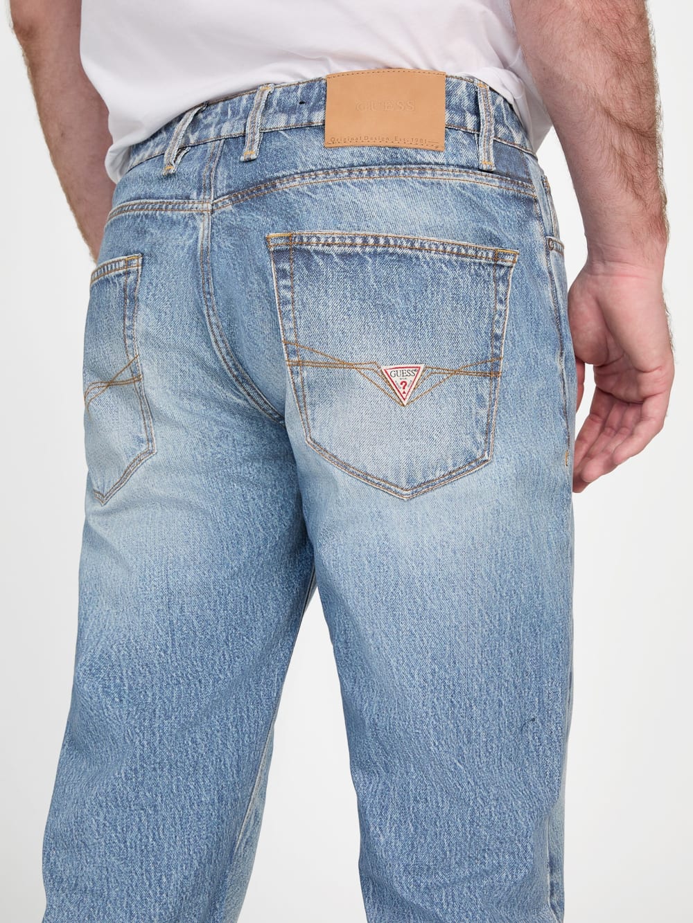 Eco Angels Slim-Fit Straight Jeans - Guess