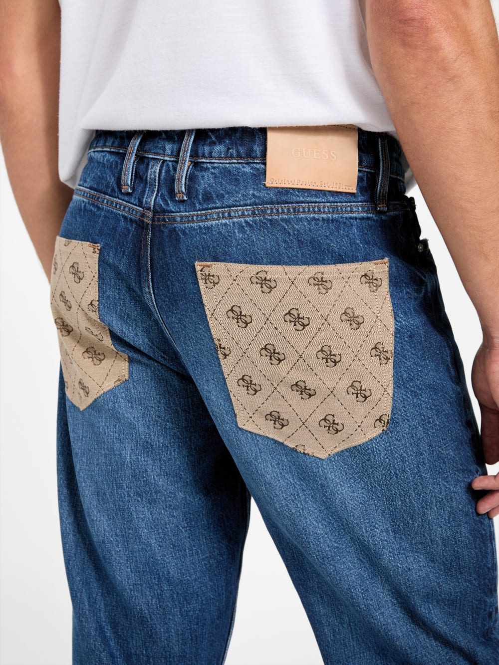 Angels Slim-Fit Straight Jeans - Guess