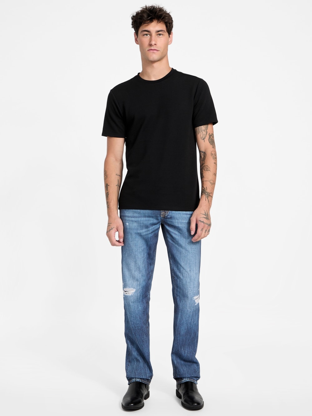 Eco Angels Slim-Fit Straight Jeans - Guess