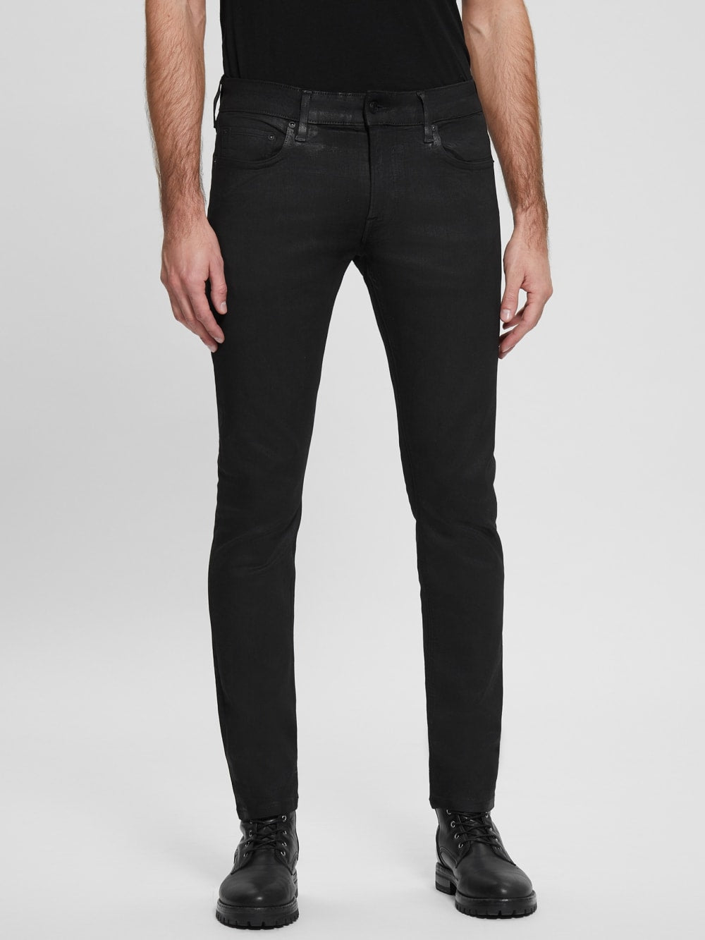 Miami Coated Skinny Jeans - Guess