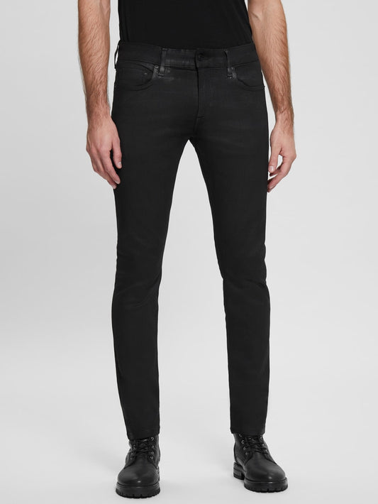 Miami Coated Skinny Jeans - Guess