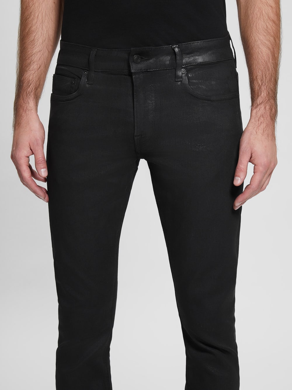 Miami Coated Skinny Jeans - Guess