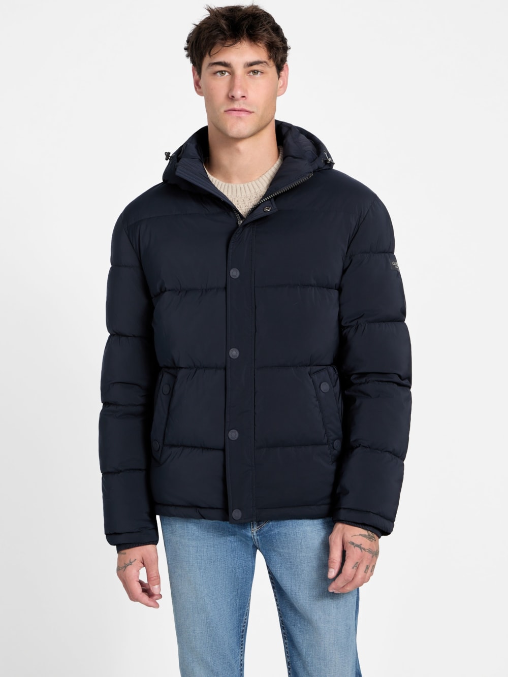 Ecco Stretch Puffa Jacket - Guess