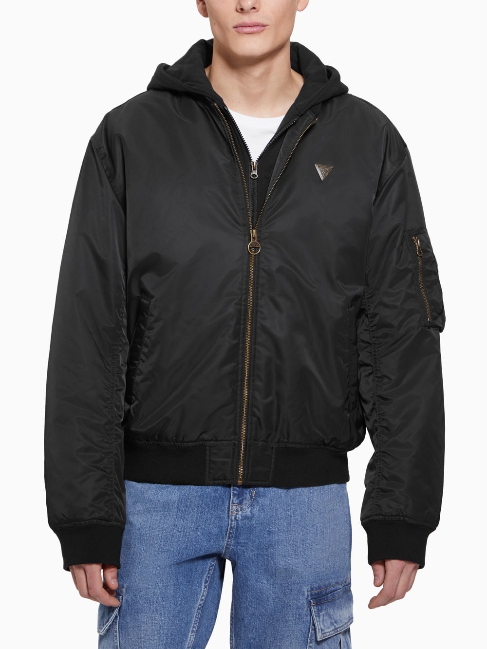 JOHN BOMBER HOODED J - Guess