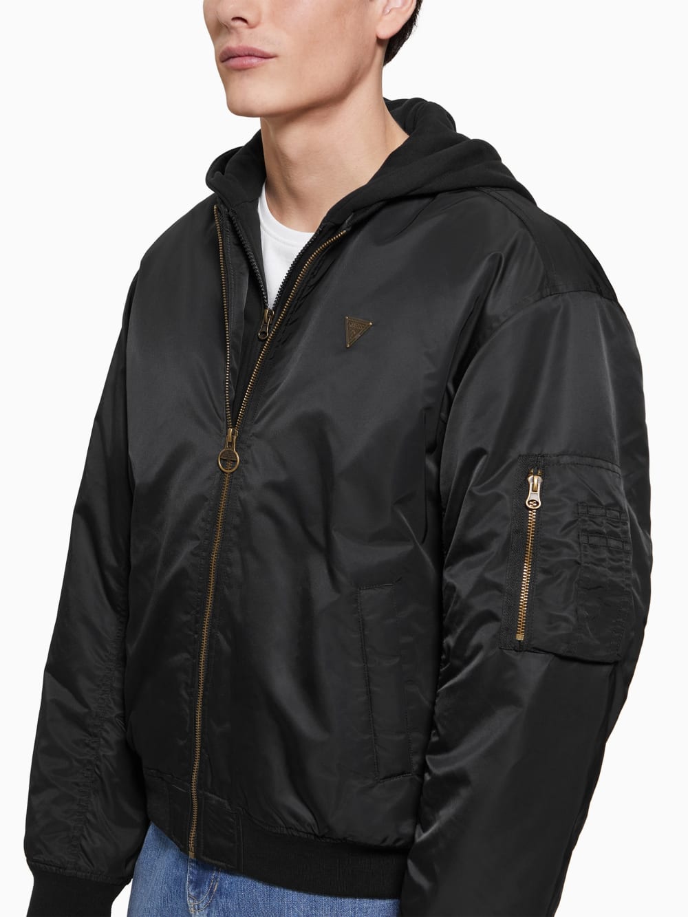 JOHN BOMBER HOODED J - Guess