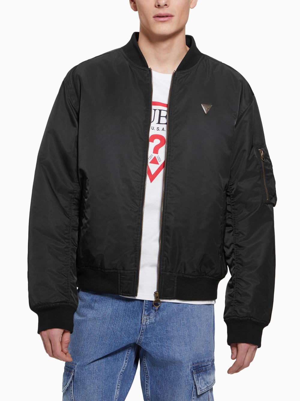 JOHN BOMBER HOODED J - Guess