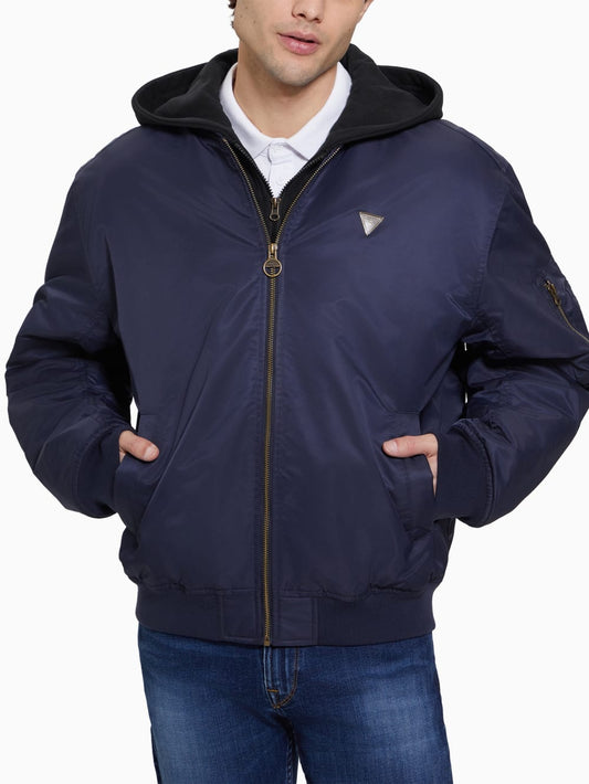 JOHN BOMBER HOODED J - Guess