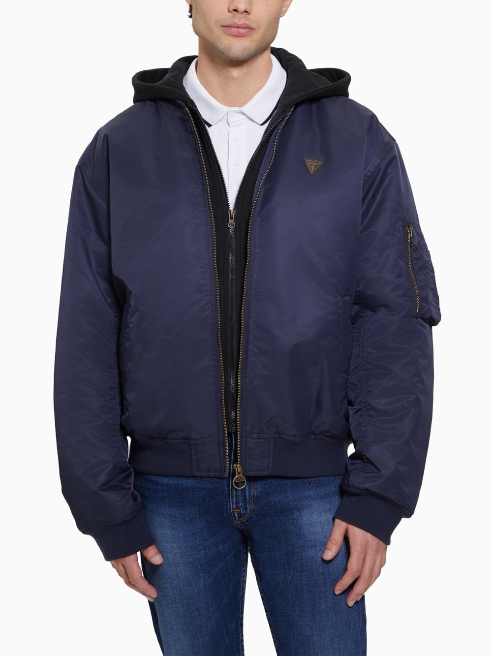 JOHN BOMBER HOODED J - Guess