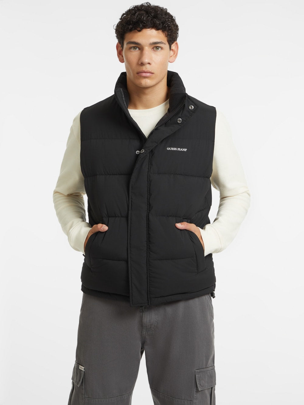 Regular Puffer Vest - Guess