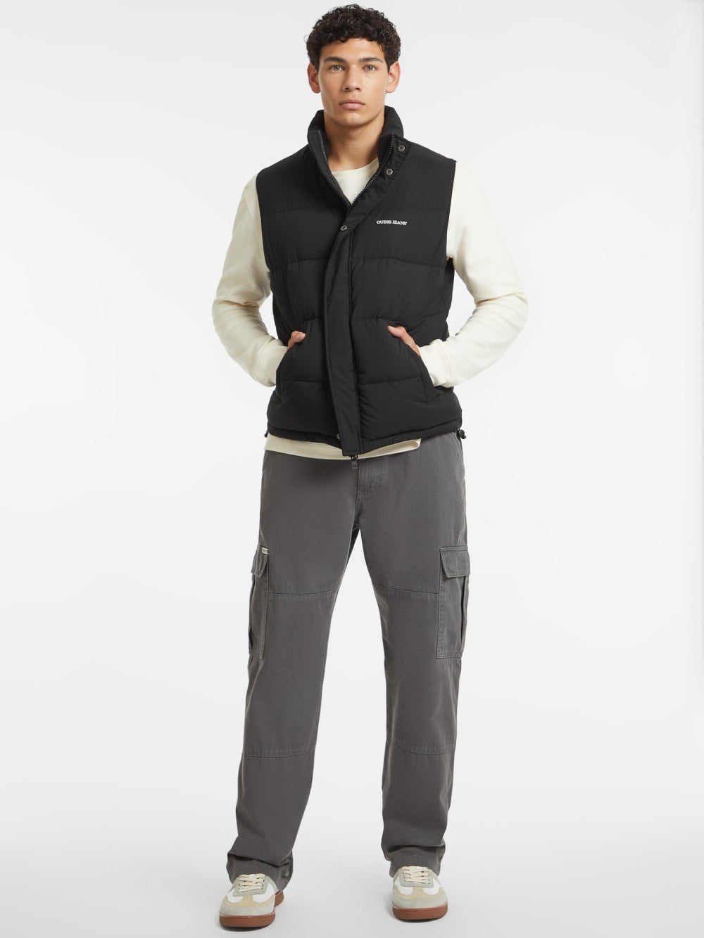 Regular Puffer Vest - Guess