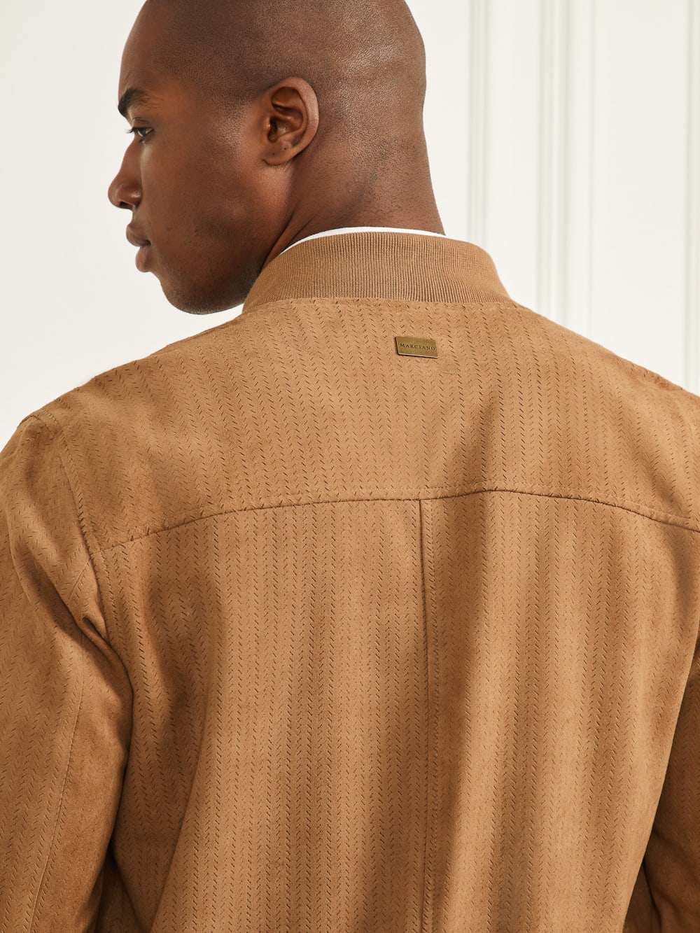 Suede Flight Jacket - Guess