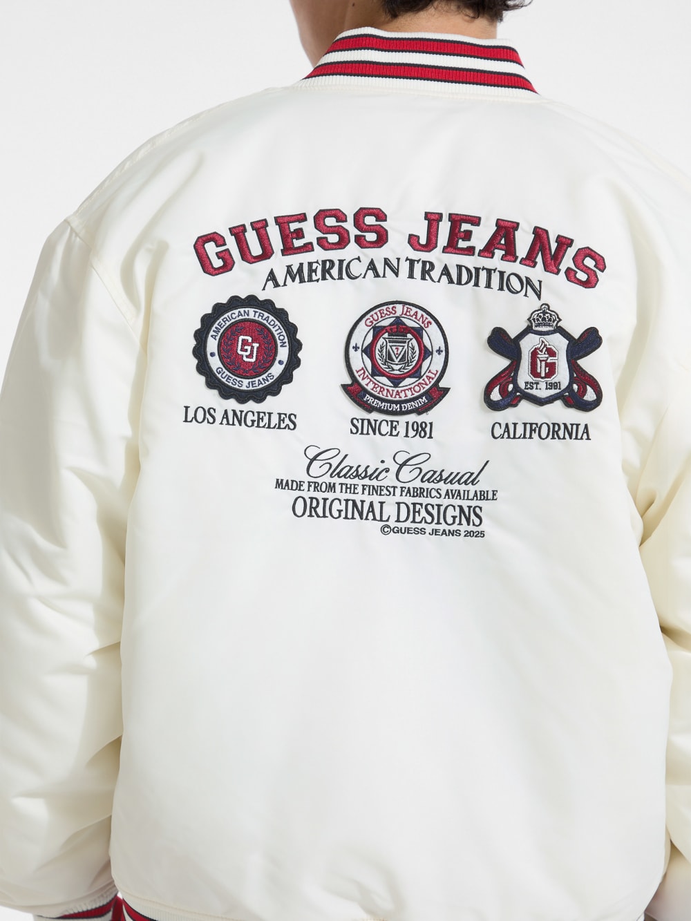 Embroidered Patch Varsity Jacket - Guess