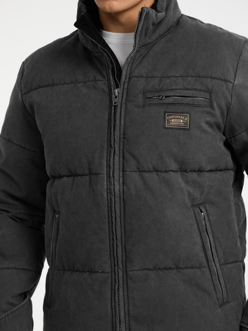 GUESS Originals Canvas Puffer Jacket - Guess