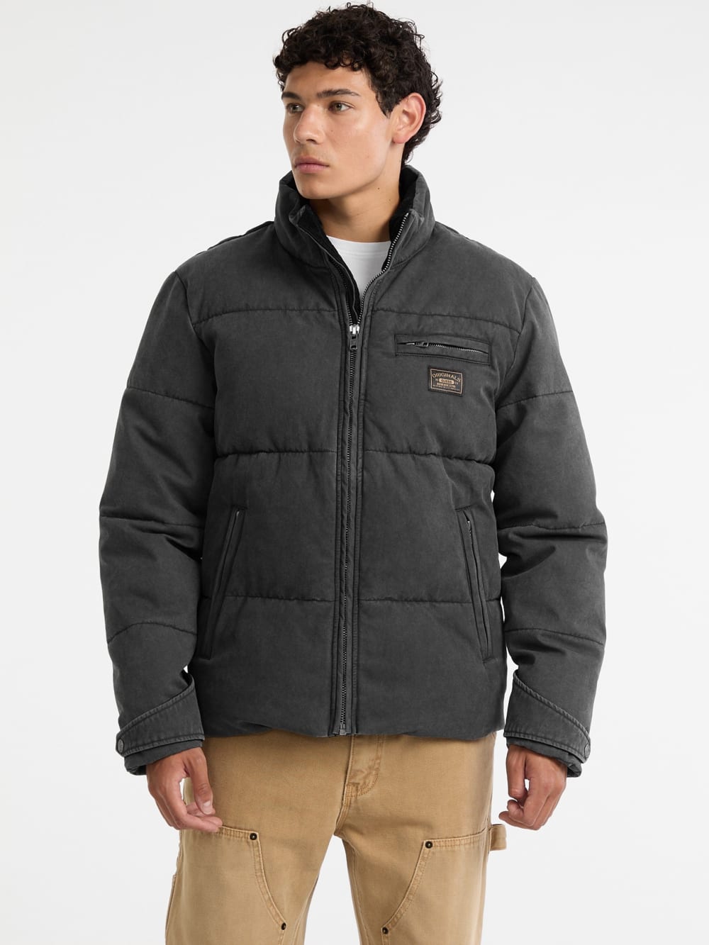 GUESS Originals Canvas Puffer Jacket - Guess