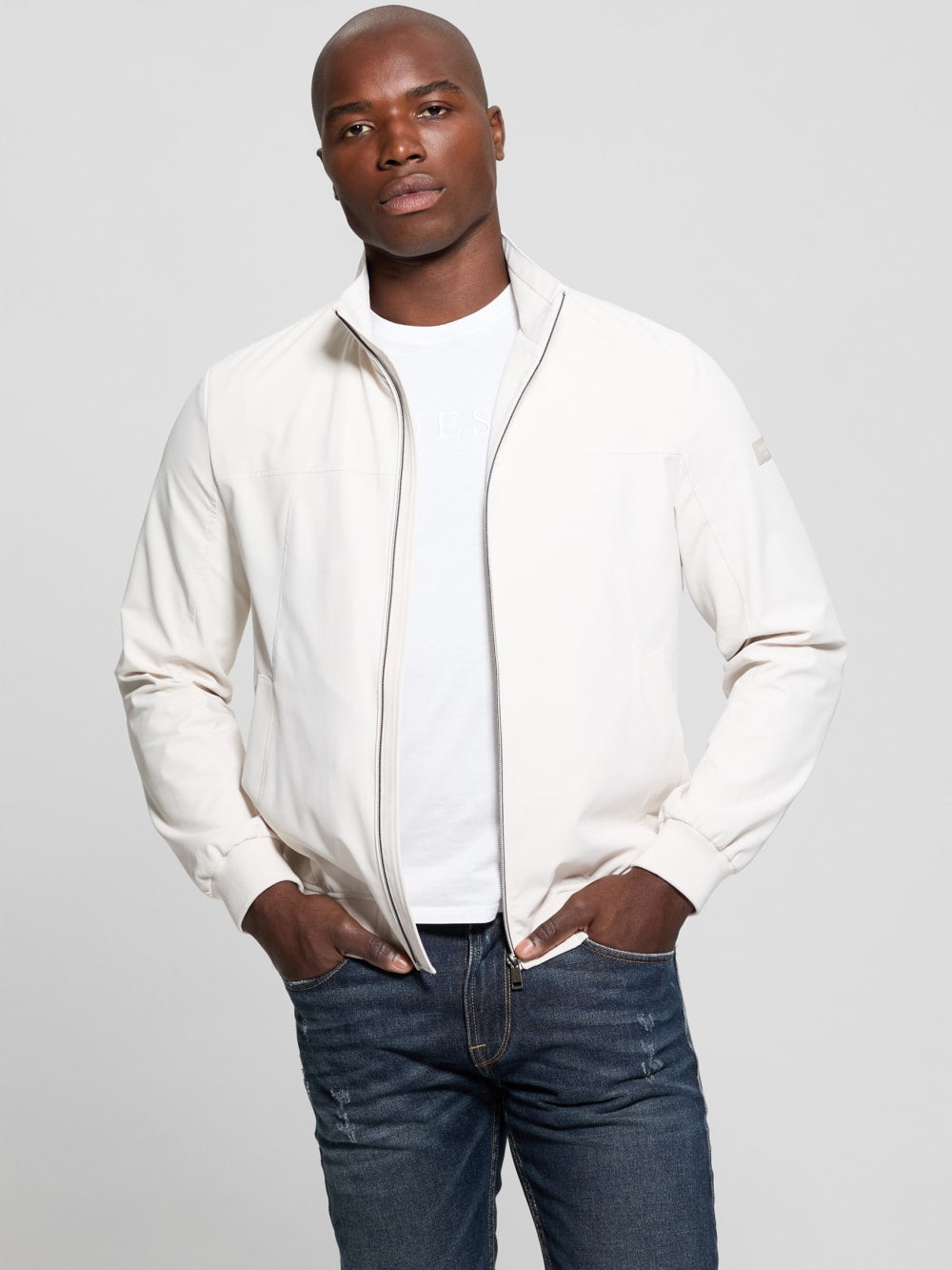 Eco Woven Packable Jacket - Guess