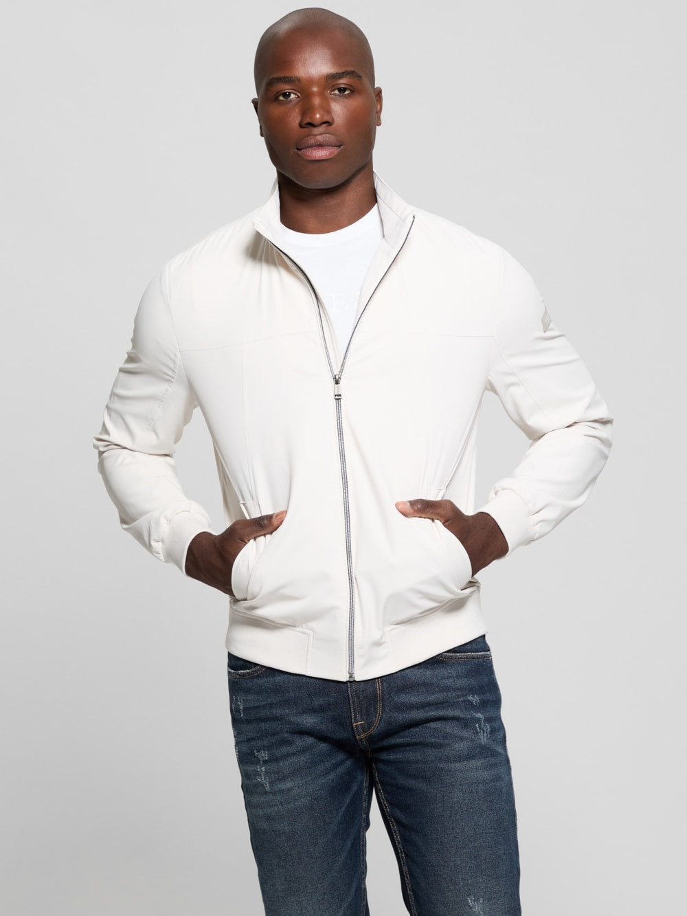 Eco Woven Packable Jacket - Guess