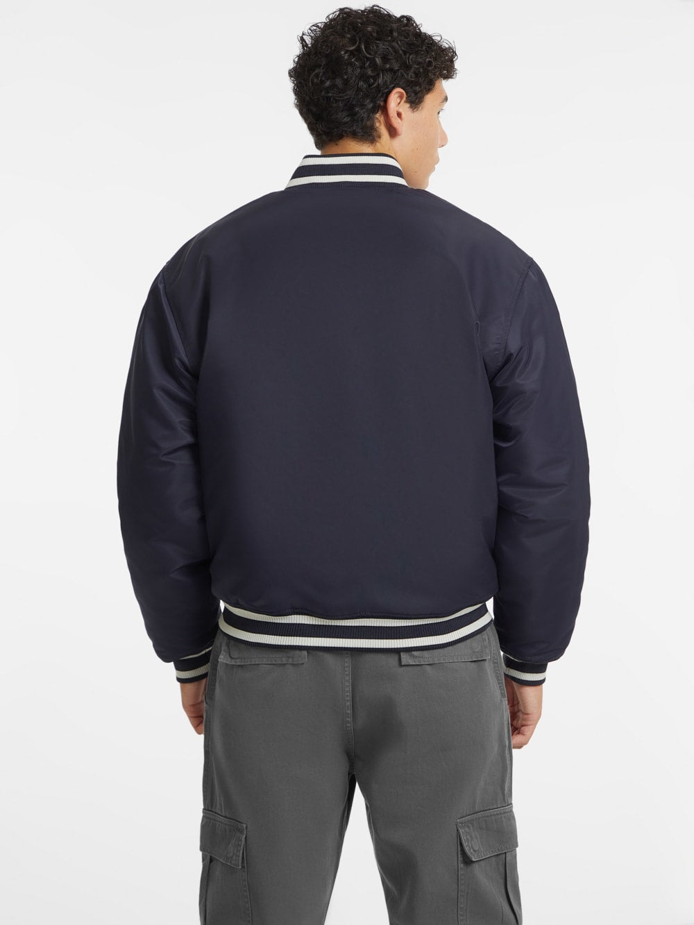 Script Patch Varsity Jacket - Guess