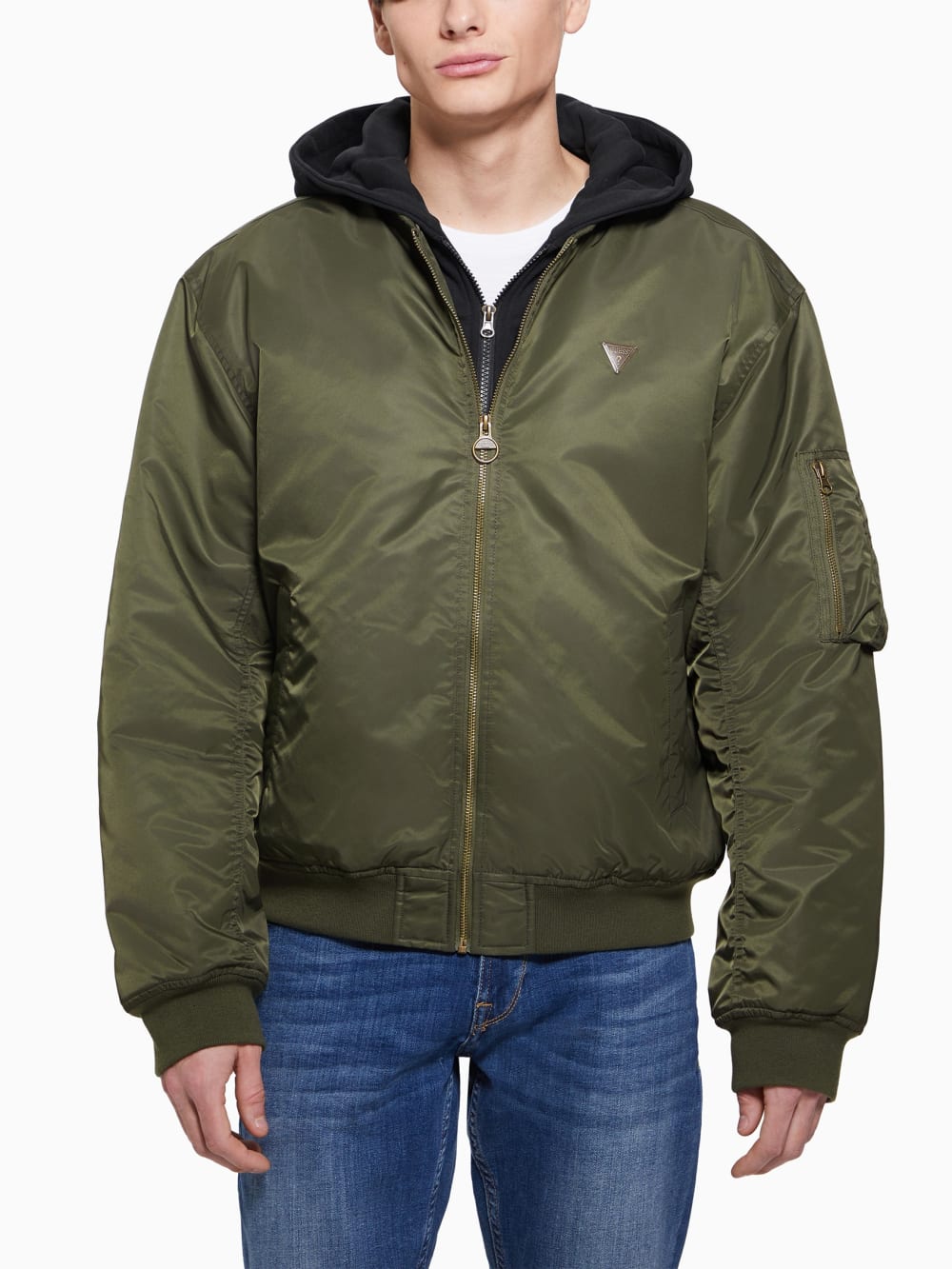 JOHN BOMBER HOODED J - Guess