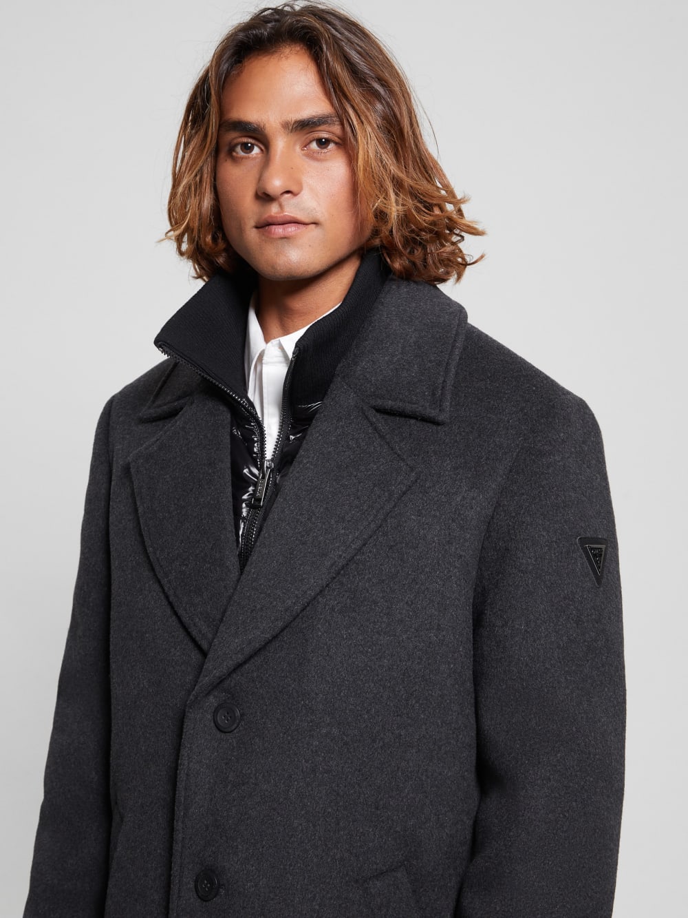 GUS SB OVERCOAT QUIL - Guess