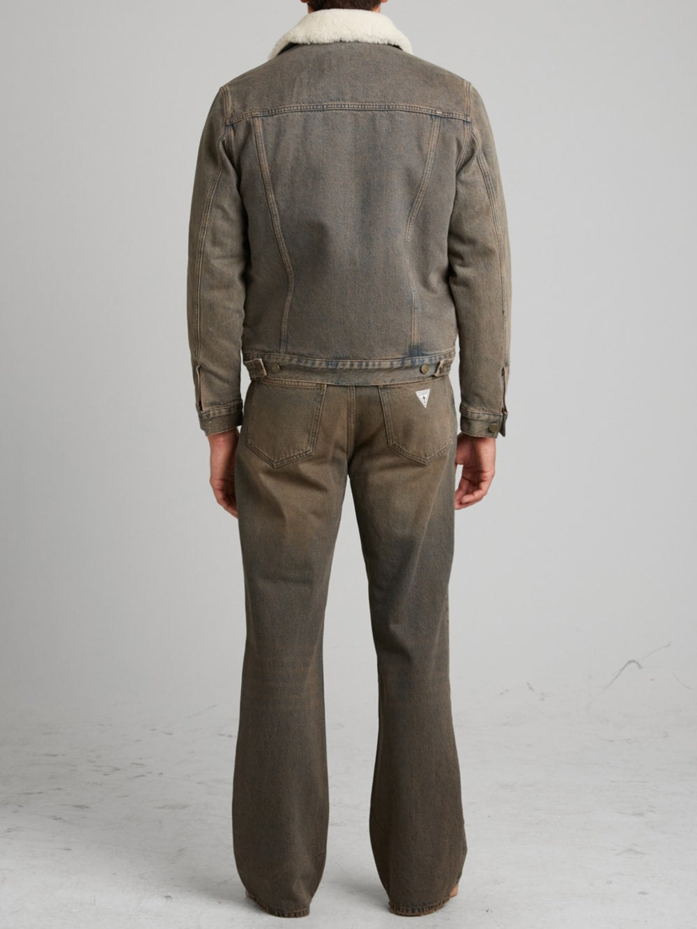 Tinted Sherpa Jacket - Guess