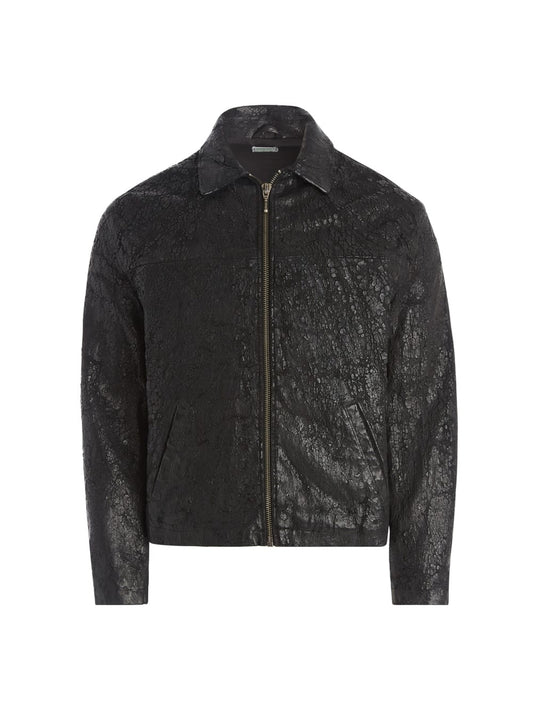 peeled denim jacket - Guess