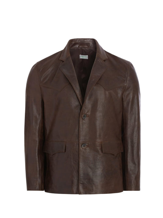 leather blazer - Guess