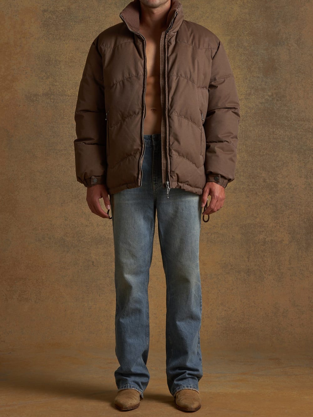 brushed twill puffer - Guess