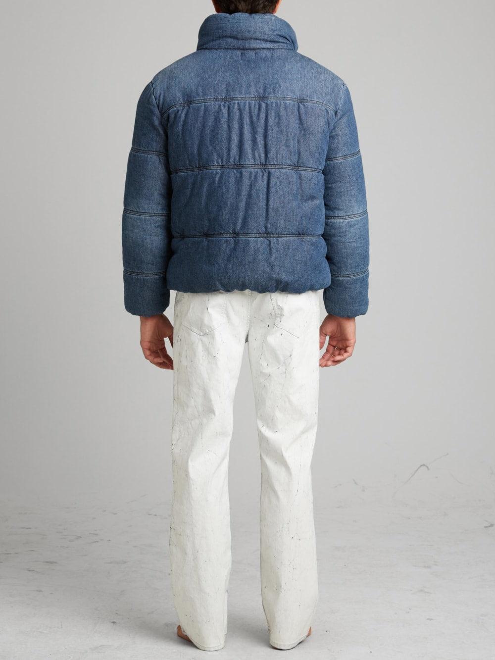 Denim Puffer Jacket - Guess