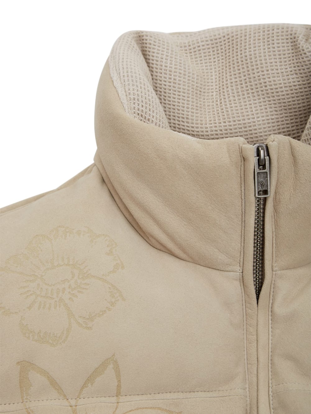 Suede Puffer Jacket - Guess