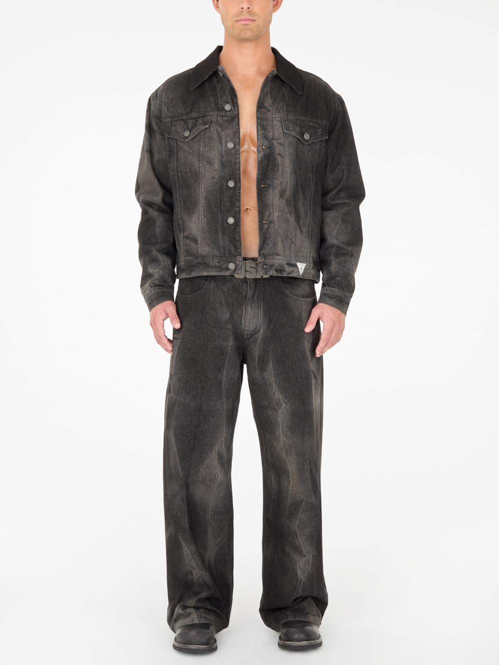trucker jacket - Guess