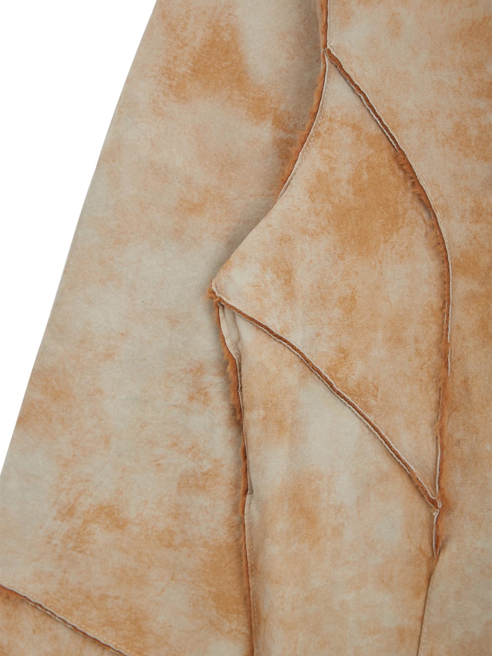 Leather Sherpa Jacket - Guess