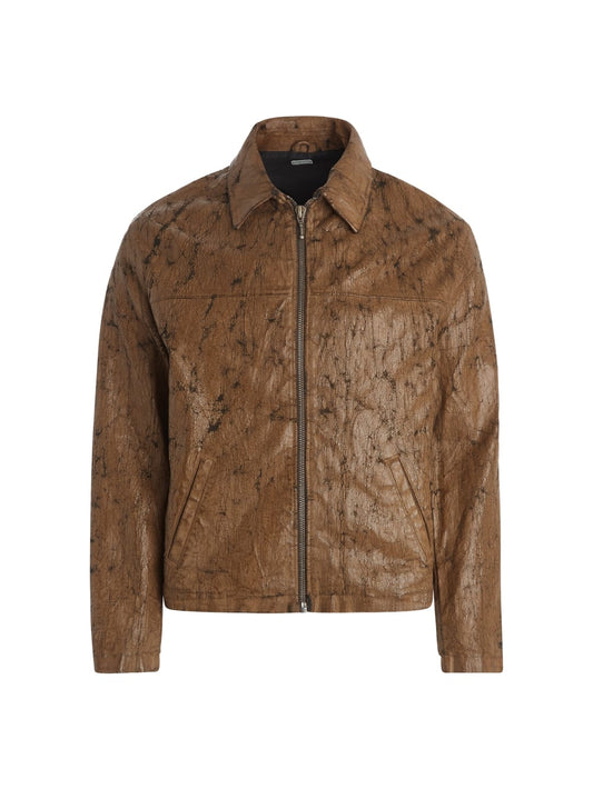 peeled denim jacket - Guess