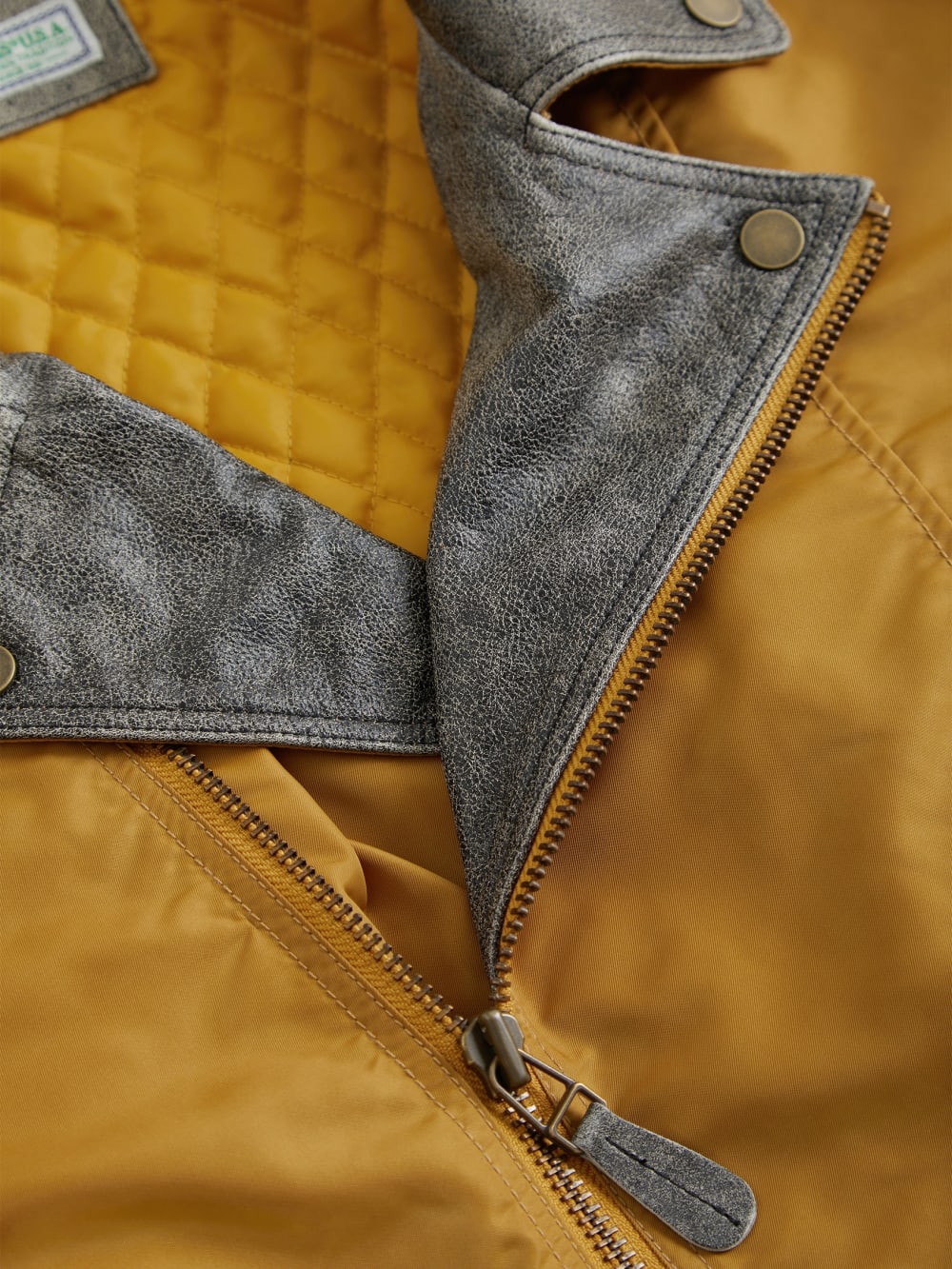 nylon moto jacket - Guess