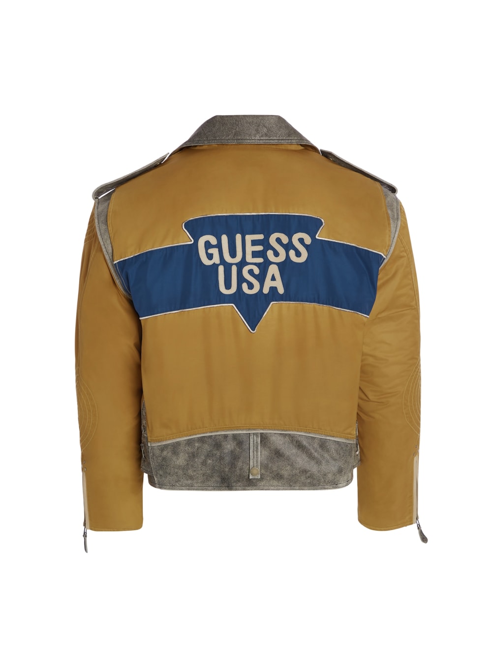 nylon moto jacket - Guess