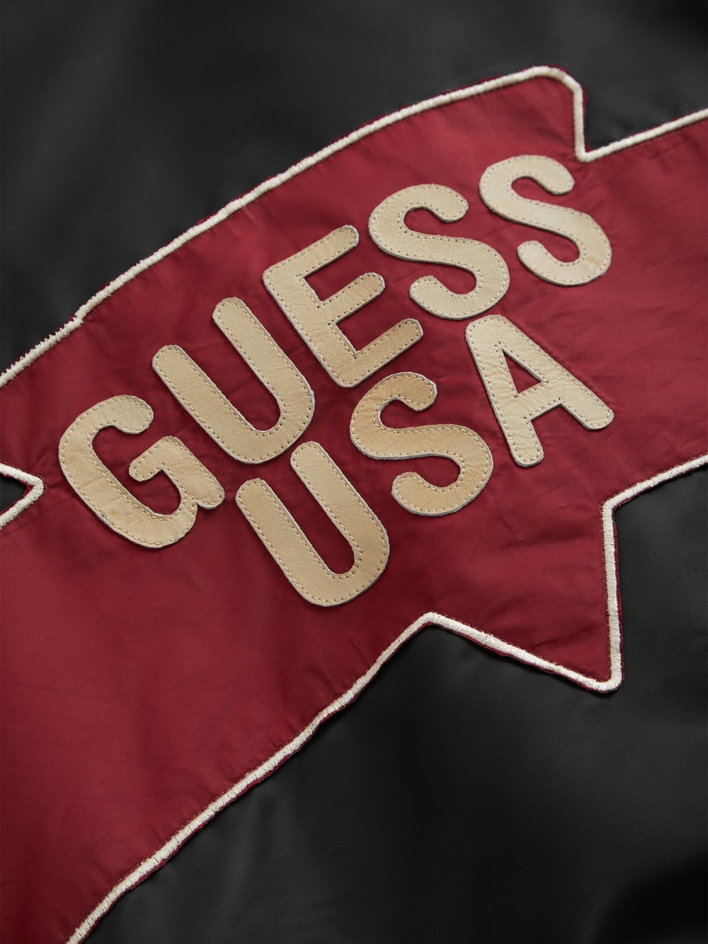 nylon moto jacket - Guess