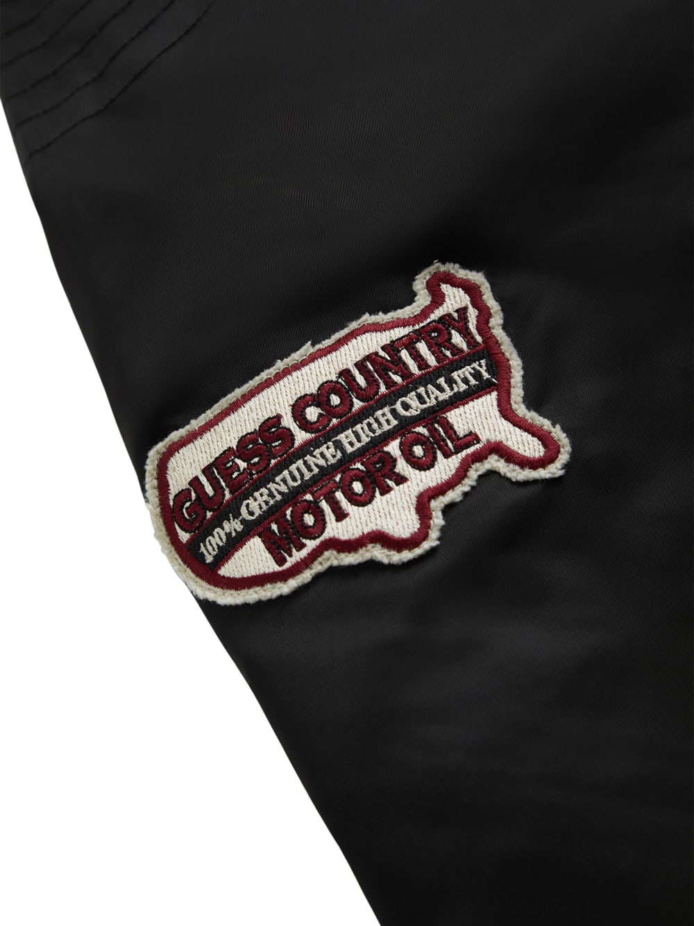 nylon moto jacket - Guess