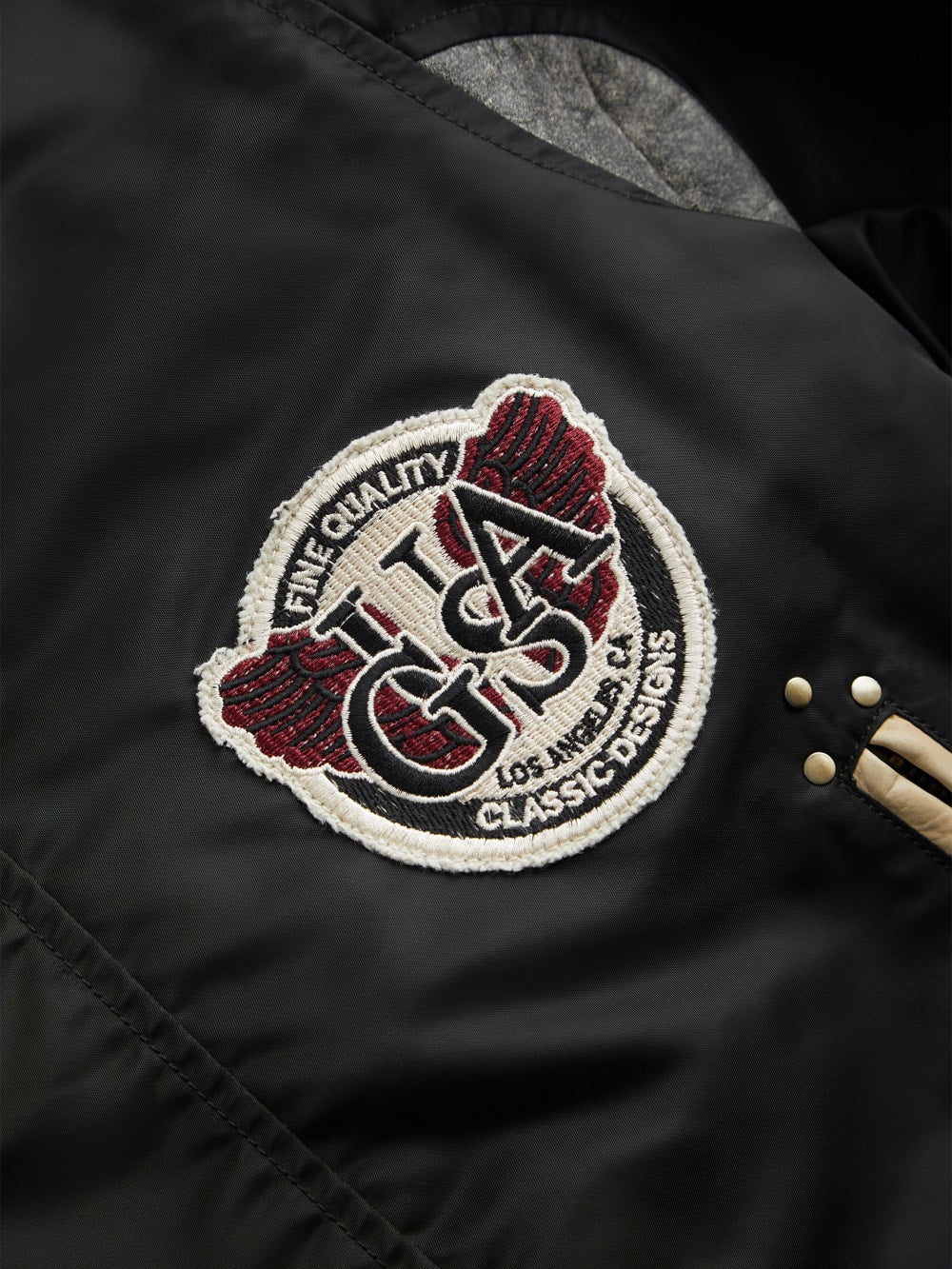 nylon moto jacket - Guess