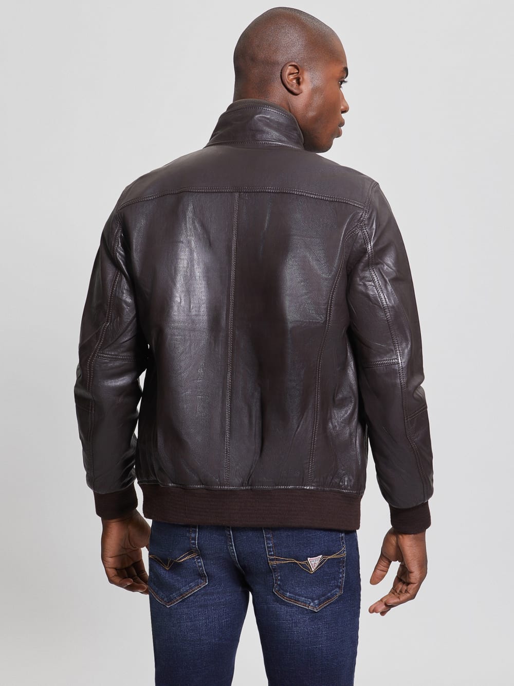 Soft Leather Jacket - Guess