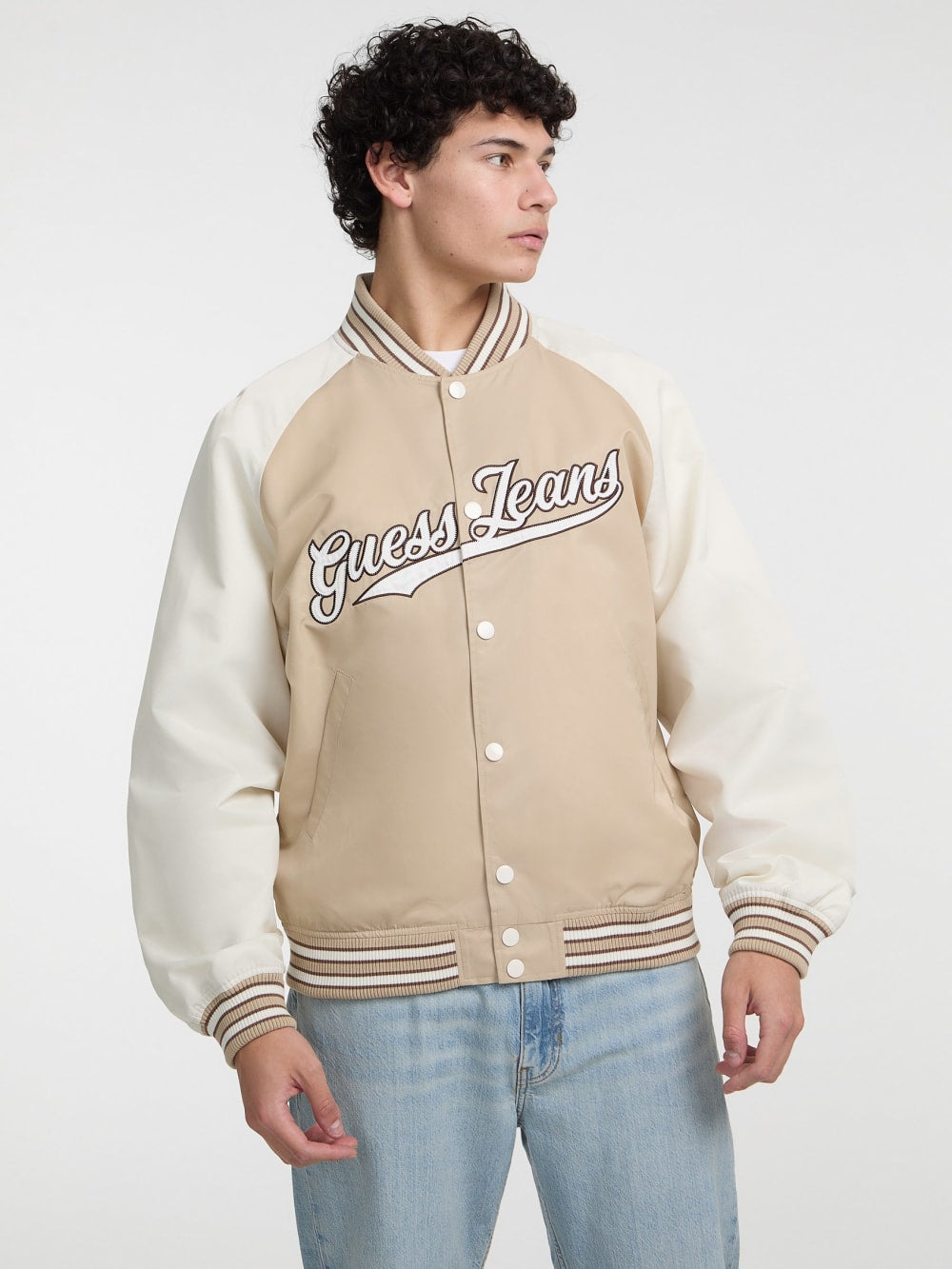 Raglan Varsity Jacket - Guess