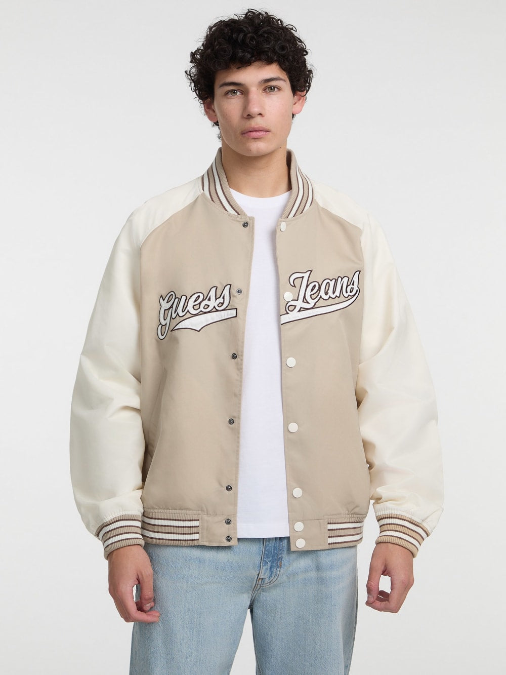 Raglan Varsity Jacket - Guess