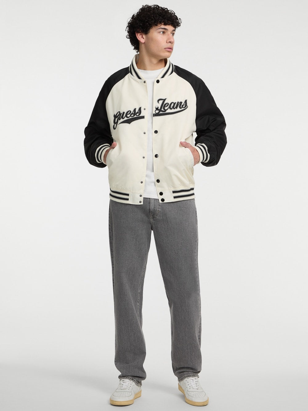 Raglan Varsity Jacket - Guess