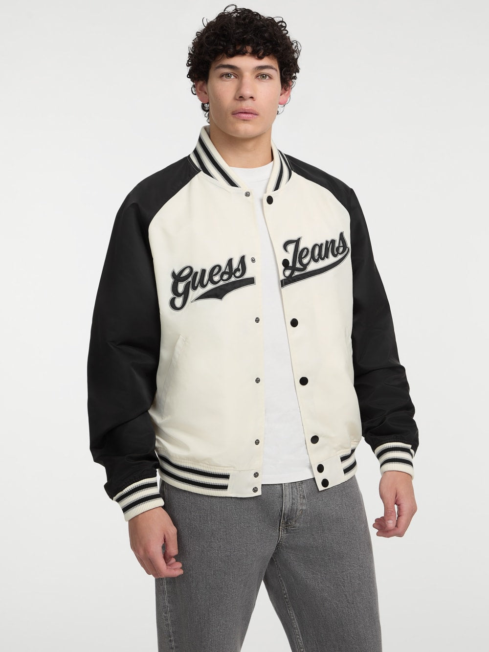 Raglan Varsity Jacket - Guess