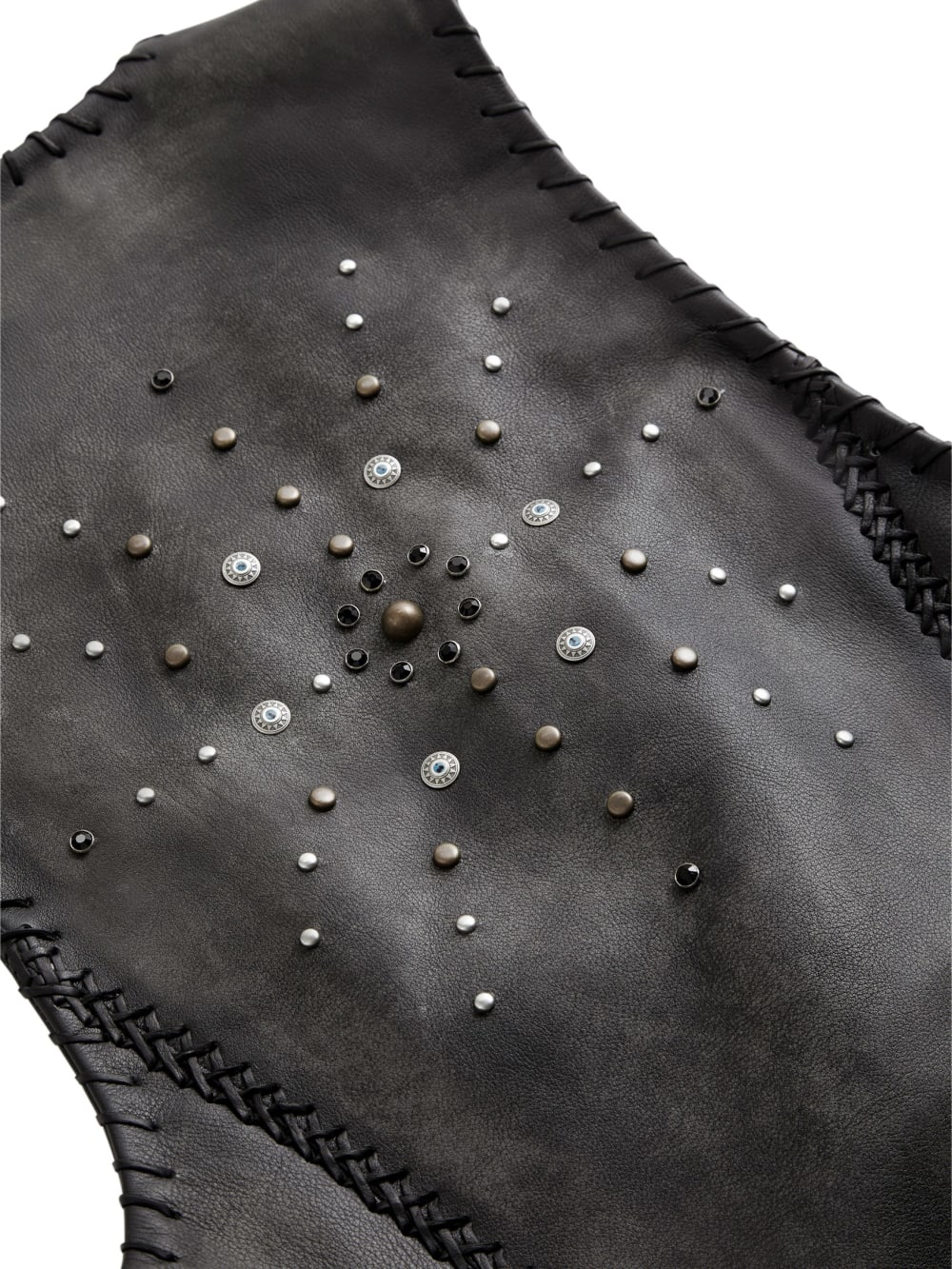 leather vest - Guess