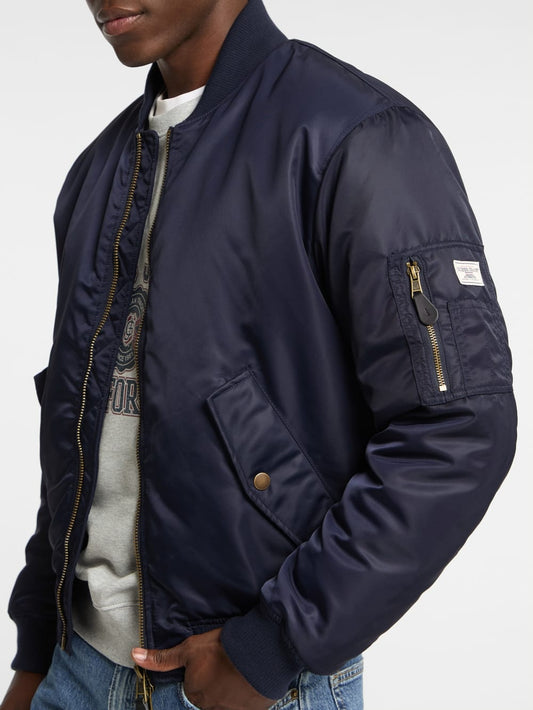 Nylon Flight Jacket - Guess