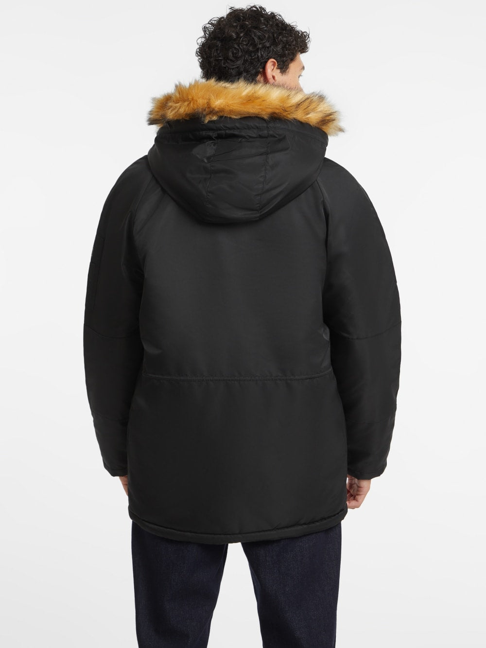 Hooded Nylon Parka - Guess