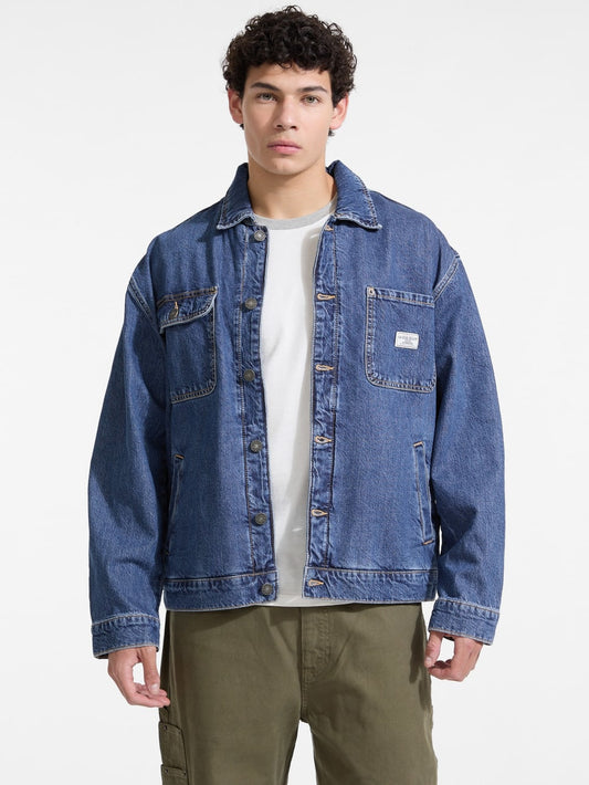 Denim Chore Jacket - Guess