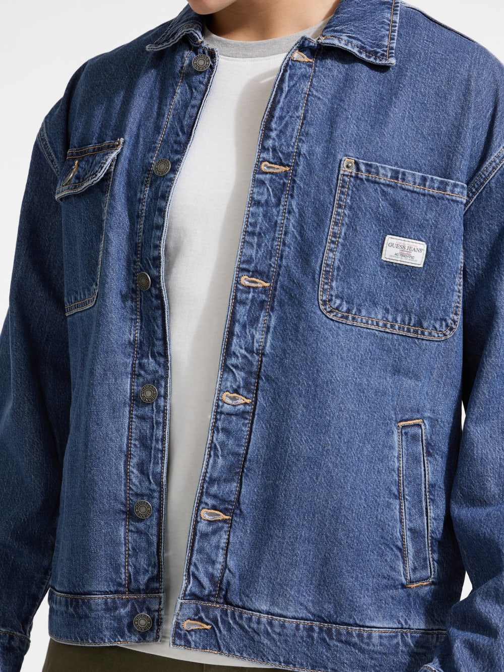 Denim Chore Jacket - Guess